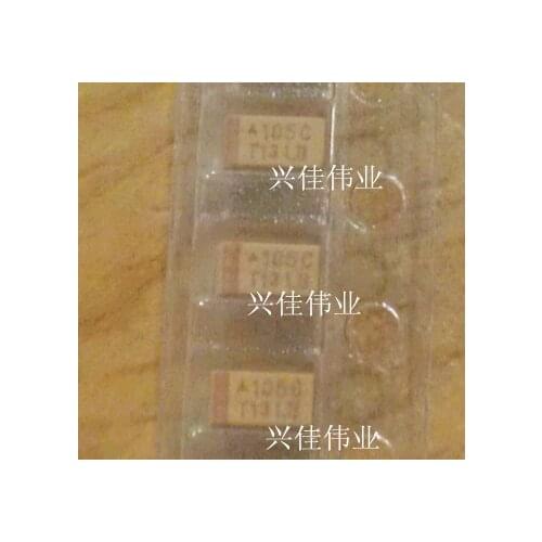 Original 20pcs/ 16V1UF 105 1UF 16V A3216 A 1206 Tantalum Capacitor