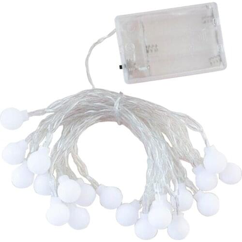 Pvc Ball String Lights Christmas New 3 Meters 20 Decoration