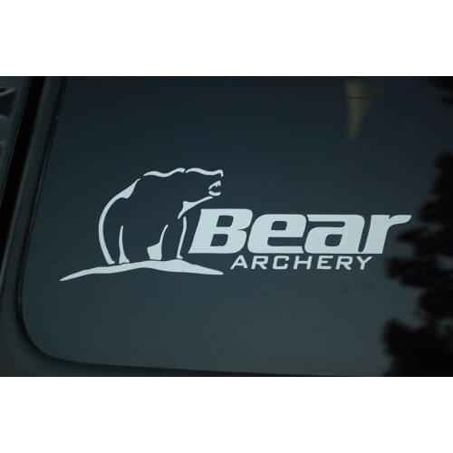 For Archery Sticker Bear Hunting Cut Out Vinyl Bow Hunt Hunter V77 Truck Car Window Styling