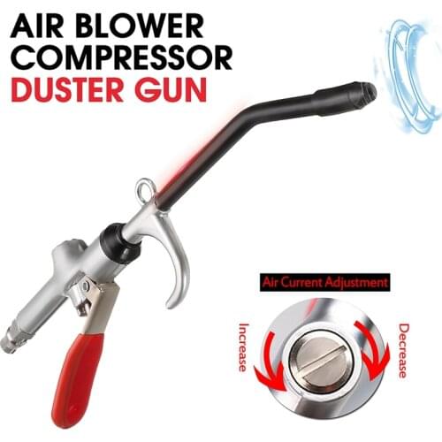Air Compressor Dust Collector Gun Compressor Accessories Blow Gun Set Bending Nozzle Blower Machine Tool Cleaning Accessories