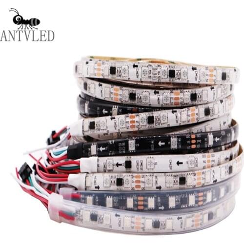 1M 4M 5M WS2811 5050 RGB Addressable 30/48/60Led Pixel Strip Light Full Colors Led Strip Ribbon Flexible Digital Led Tape