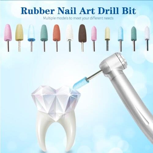10pcs Dental resin burs 2.35mm dental Resin Base Acrylic Silicone Polishers