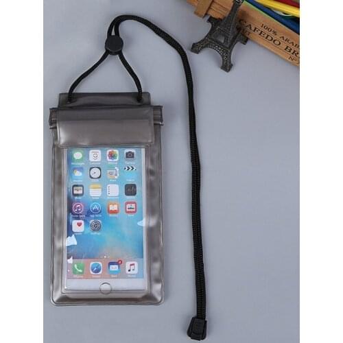 10Pcs Universal Waterproof Phone Bag Strong Proctection with 3-Layer Sealing Cell Phone Waterprof Pouch