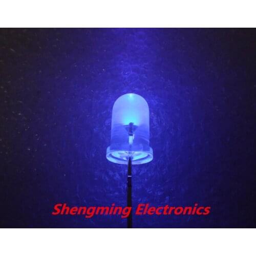 1000pcs Ultra Violet UV 5mm 2000mcd LED Lamp Light Purple super bright