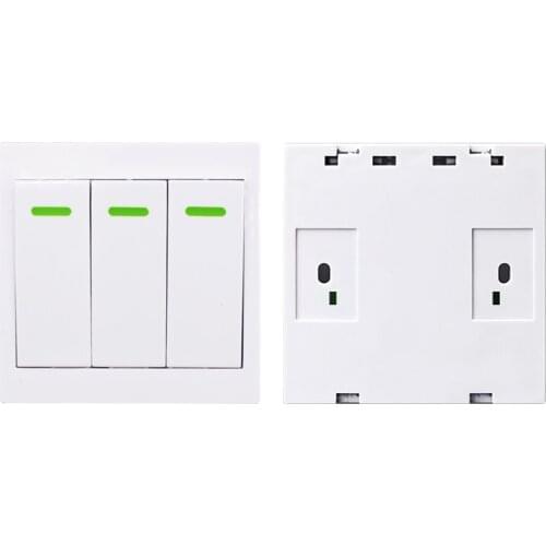 433 Mhz wall switch 86 remote control Transmitter Panel Wireless Corridor Room Home Wall Panel Switch