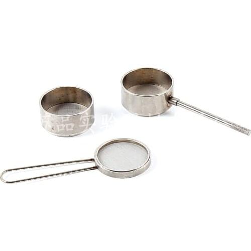 5cm small sieve 75-400 mesh screen with handle experimental sieve 304 stainless steel cell sieve washing screen filter screen