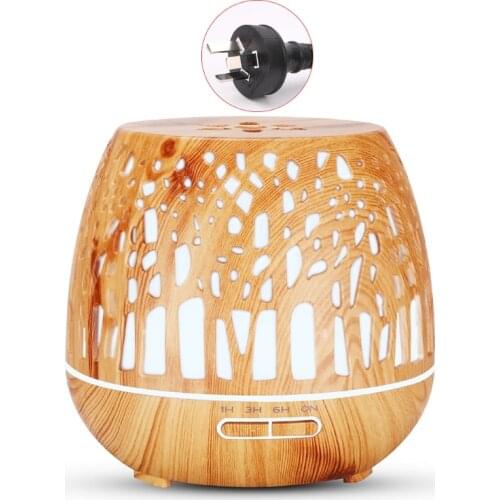 Aroma Diffuser 400ml, LED Ultrasonic Fragrance Diffuser with Remote Control