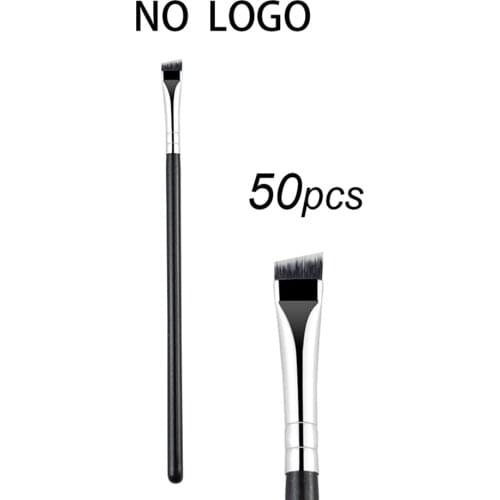 BEILI 50pcs one pack Natural goat hair Eye Blending Makeup Brushes Eyeshadow eyeliner smokey blender professional Eyebrow brush