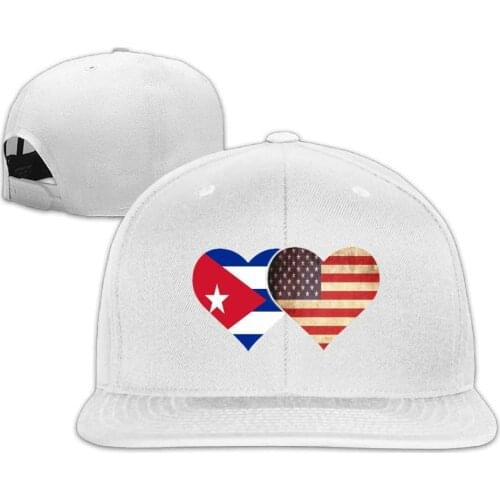 Puerto Rico Flag And American Flag 00 Baseball Caps Grid Hat Adjustable Trucker Cap Bandanas