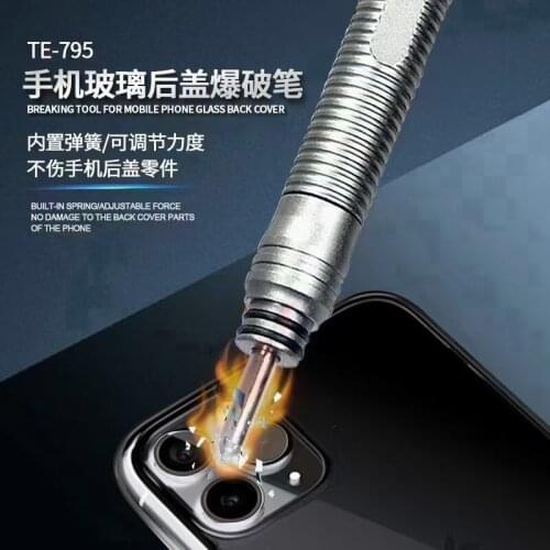 Breaking Pen For iPhone X XS XS MAX 11 Pro MAX Rear Camera Disassembly Tools Back Glass Removal Cracked Repair