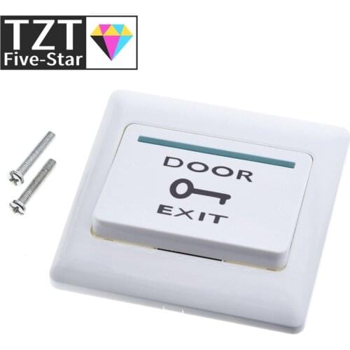 M6 Surface Mounted Entrance Guard Exit Push Button Switch Fire Resistant Material Doorbell 86mm Switch