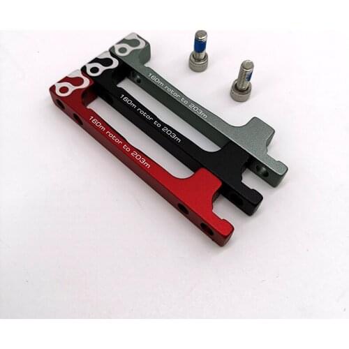 Fouriers ADP-PM002 Bike Post Mount 74mm Adaptor To Larger Disc Brake Rotor 160mm to 203mm Bicycle Parts