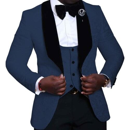 Latest Coat Pant Designs Printing Shawl Lapel Wedding Suits For Mens Somiking Blazer Slim Fit Groom Men Suit Ternos Masculino