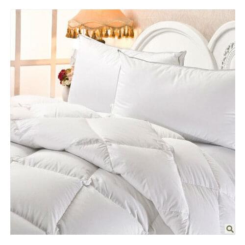 Goose Down Quilt Doona Comforter Blanket Queen Or Make Any Size 450GSM---210X210cm