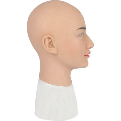 Masquerade Party Drag Queen Halloween Dress up Silicone Face Simulation Skin Drag Lovers