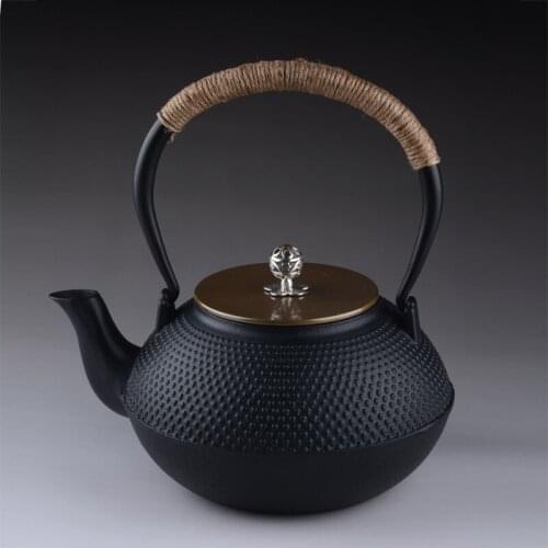 Authentic Japanese Cast Iron Teapot Set Tea Pot Tetsubin Kettle Drinkware 900ml Kung Fu Infusers Metal Net Filter Cooking Tools