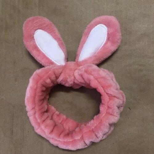 Women Makeup Coral Fleece Headband Wash Face Soft Hair Holder Elastic Top Knot Hairbands Girl Headwear Hair Accessories Hairband