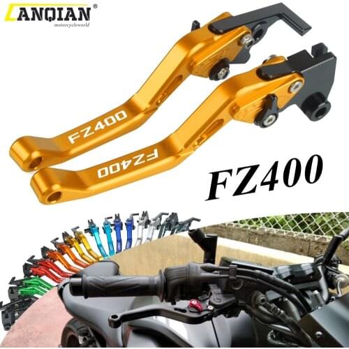 Motorcycle Accessories CNC Adjustable Foldable Extendable Brake Clutch Lever For YAMAHA FZ400 FZ400R FZ 400 400R 1986 1987 1988