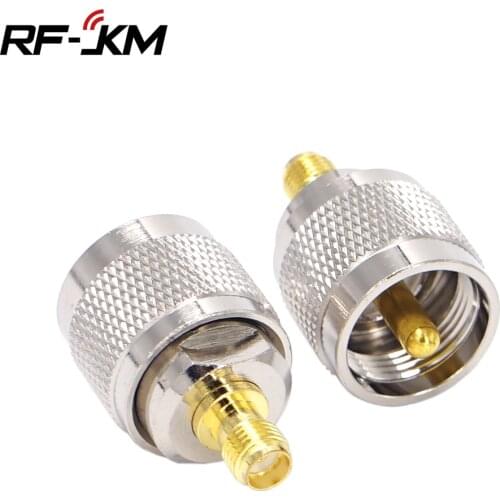 SMA Female To UHF PL259 Male PL259 Connector RF Coax Coaxial Adapter