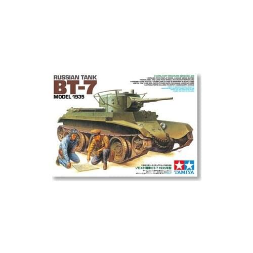TAMIYA 1/35 scale models 35309 Soviet BT-7 light combat vehicle type 1935