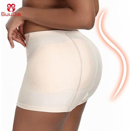 GUUDIA Hip Butt Lifter Padded Shapers Seamless Booty Push Up Panties Hip Enhancer Shorts Women Body Shaper Shorts Waist Trainer