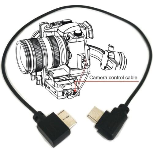 USB 3.0 to Type-C Camera Control Cable for ZHIYUN Crane 3 LAB & Canon EOS R RP Nikon Z6 Z7 GH5 BMPCC 4K Z CAM E2 USB-C to TypeC