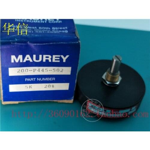 [VK] MAUREY 200-P445-502 5K STD 56-5 conductive plastic potentiometer switch