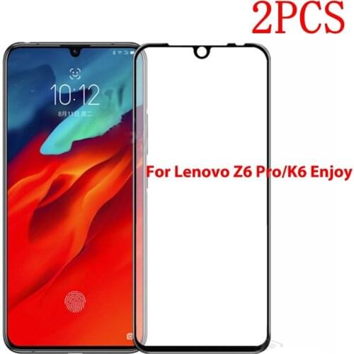 2PCS Full Cover Tempered Glass For Lenovo Z6 Pro L78051 Screen Protector protective film For Lenovo Z6 Pro L78051 glass