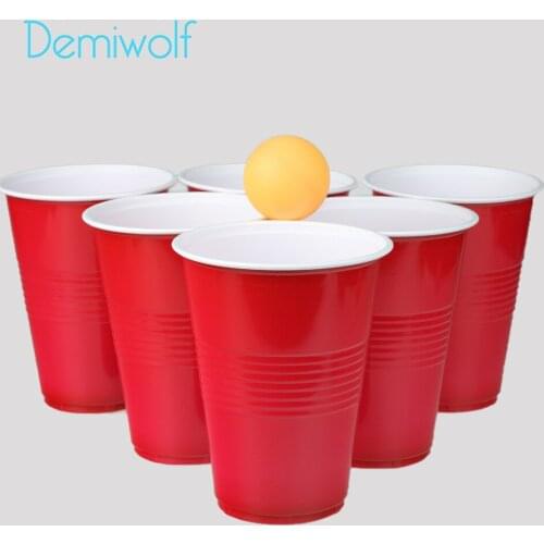 10pcs 16oz Disposable Cups Color Disposable Tableware Party Supplies Coffee Beer Game Cups Birthday Party Decorations Adult