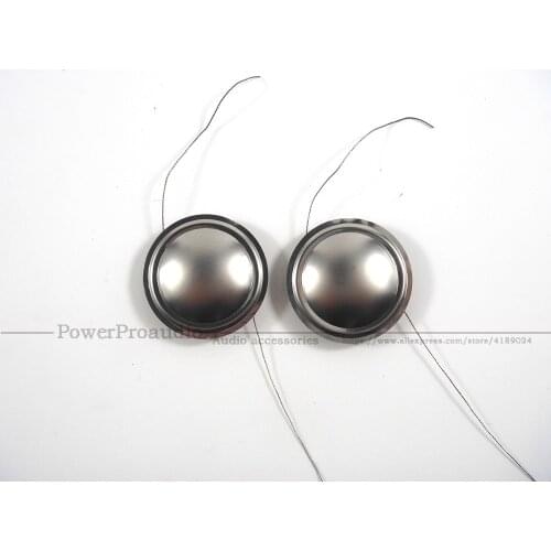 2pcs Titanium diaphragm For KEF Q50 19.43 mm 19.5mm 19.4mm 50 FX