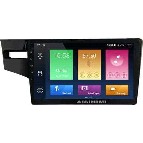 AISINIMI Android 10 Car Dvd Player navigation For HONDA FIT JAZZ 2014 (Left Hand Driver) Car Audio Gps Multimedia Stereo Monitor