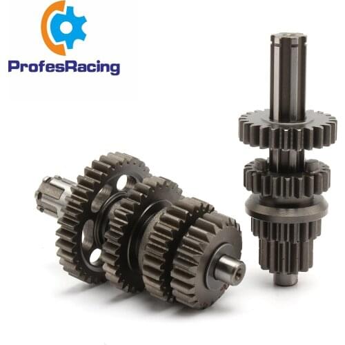 Fourth Gear Main Countershaft Transmission Gear Box Main Counter Shaft Fit For Lifan 125cc Electric Foot Start Engines ZB-110