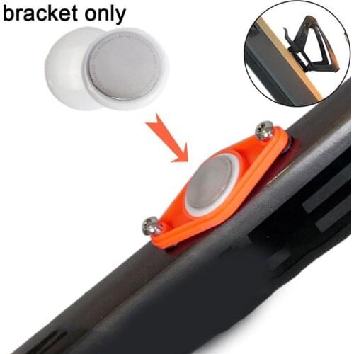 For AirTag Bike Mount Bicycle Saddle Bracket GPS Locator Tracker Silicone Protective Case Bottle Cage Cushion Bicycle Parts