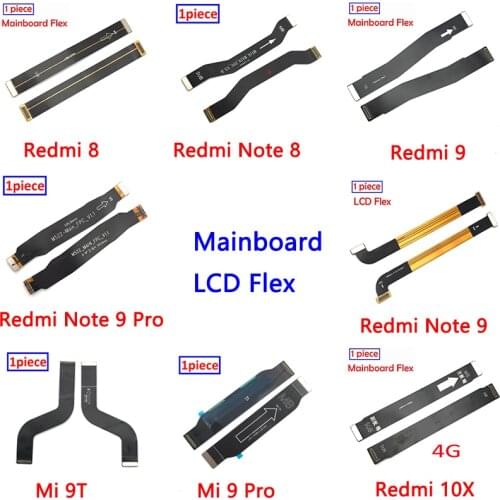 Main FPC LCD Display Connector Mainboard Flex Cable For Xiaomi Redmi 8 8A 9 10X Redmi Note 9S 8 8T 9 Pro K20 Mi 9T Mi 9 Pro