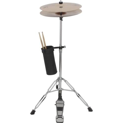 Drumstick Bag Drum Stick Bag Case Black Cylindrical Drumsticks Holder 600D Oxford Fabric Percussion Drum Instrument Accessories