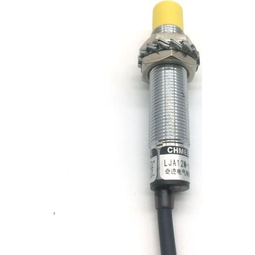 2PCS LJA12M-10N1 M12 Inductive Proximity Switch Sensor 6-36VDC 3-Wire NPN NO Sn=10mm Fixed 300mA