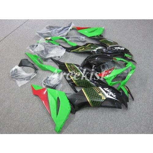 Injection Mold New ABS Whole fairing kit Fit for Kawasaki ZX6R 2019 2020 ZX-6R 19 20 Ninja 636 bodywork set green Nice