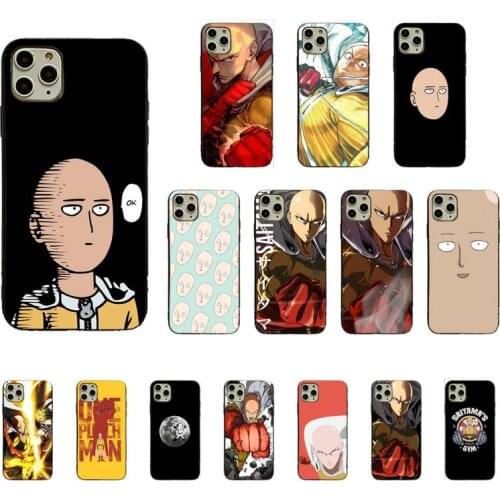 Yinuoda One Punch Man Saitama Genos Garou Painted Phone Case For iPhone 11pro MAX 8 7 6 6S Plus X XS MAX 5 5S SE XR Fundas Capa