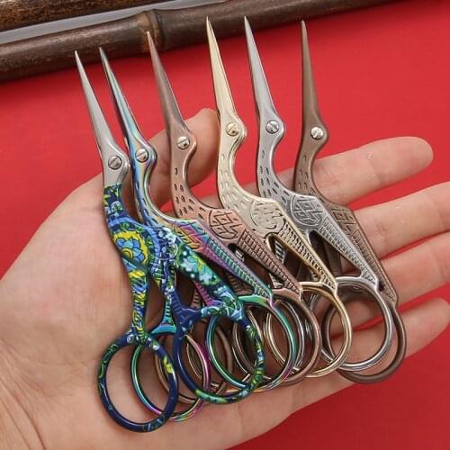 Retro Scissors Antique Vintage Scissors Thread Embroidery Scissors Sewing Supplies Stainless Steel Scissors Tailor Scissors Tool