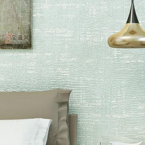Beibehang light green/Brown/Tan/Meter yellow Pure color WallPaper Gray Modern Embossed 3D Wallpaper Roll For Hotel Bedroom