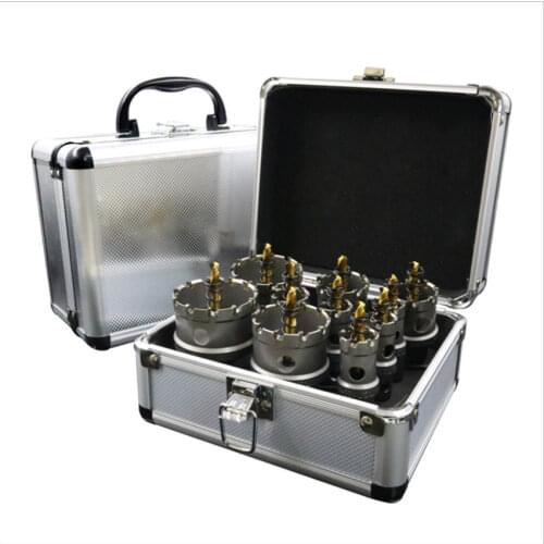 Carbide Tip HSS Drills Bit Hole Saw Cutter For Stainless Steel Metal Drilling Alloy Hole Saw Set