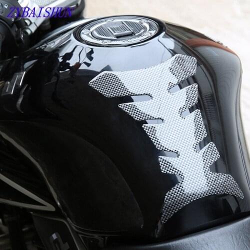 Universal for Motorcycle 3D Rubber Sticker Gas Fuel Oil Tank Pad Protector Cover Decals for Yamaha mt07 fz09 cbr gsxr