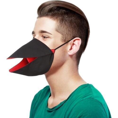 Funny 3d Beak Mask For Men Birthday Party Half Mouth Mask Gift For Teenagers Boys Girls Reuse Facemask Maseczki Decoration Masqu