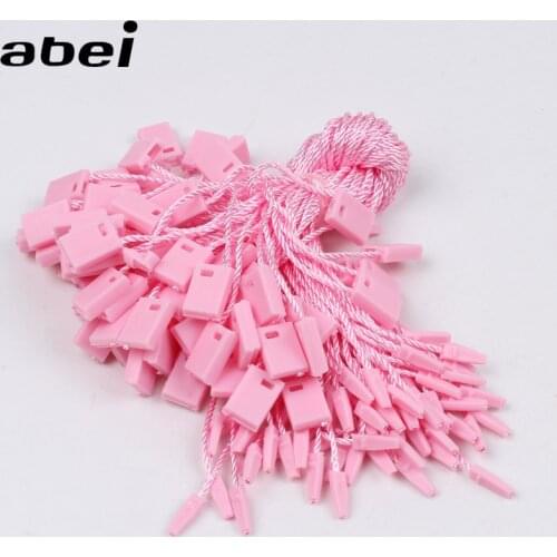 300pcs/lot 17cm Square Clothes Tag Rope Cords Polyester Hanging Tablets For Garment Bag Tags Cards, DIY Clothing Accessories