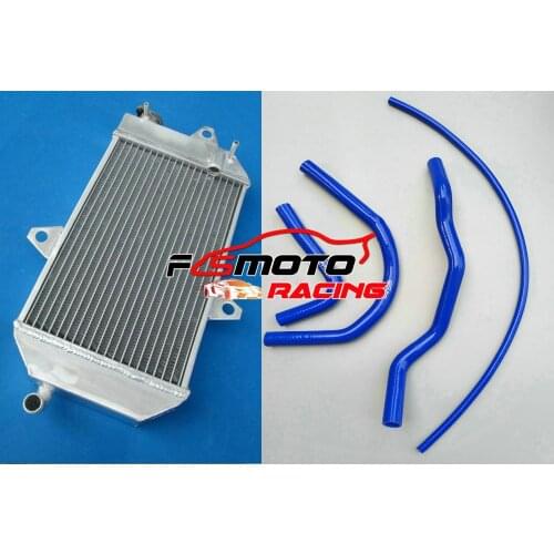 4PCS Silicone Hose + Aluminum Radiator For Ya-ma-ha Banshee 350 YFZ YFZ350 YFZ350LE YFZ350SE 1987-2007 2-stroke ATV