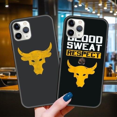 Phone Case For Apple IPhone 12 Mini 11 Pro XS MAX XR X 8 7 6 Plus 2020 Black Cover Hoesjes Art Coque Fashion project rock