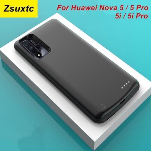 6500 Mah Battery Charger Case For Huawei Nova 5 5 Pro 5i 5i Pro Smart Phone Cover Power Bank For Huawei Nova 5i Pro Power Case