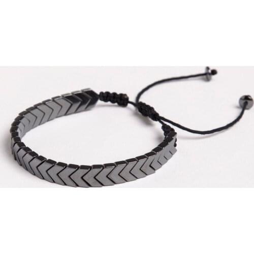 Natural Hematite Stone Bracelet