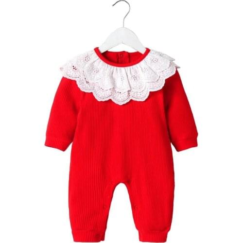 Baby Girl Spring Romper 100% Cotton High Quality Casual Cute Lovely Long Sleeve Rompers Newborn 0-12M Clothing Outfits Girls
