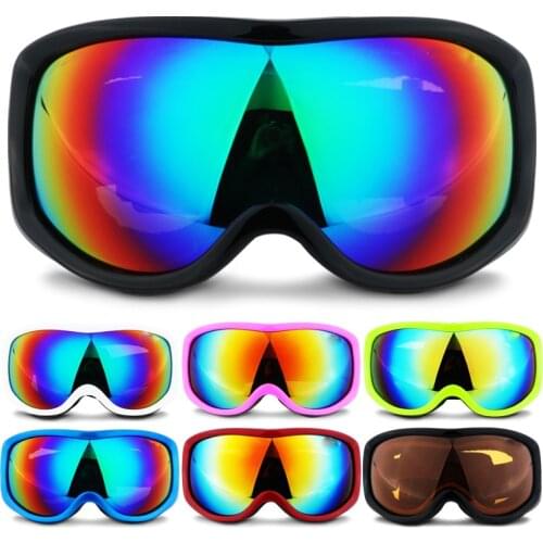 Ski Goggles,Winter Snow Sports Snowboard with Anti-fog Single Lens ski mask glasses skiing men women snow snowboard goggles